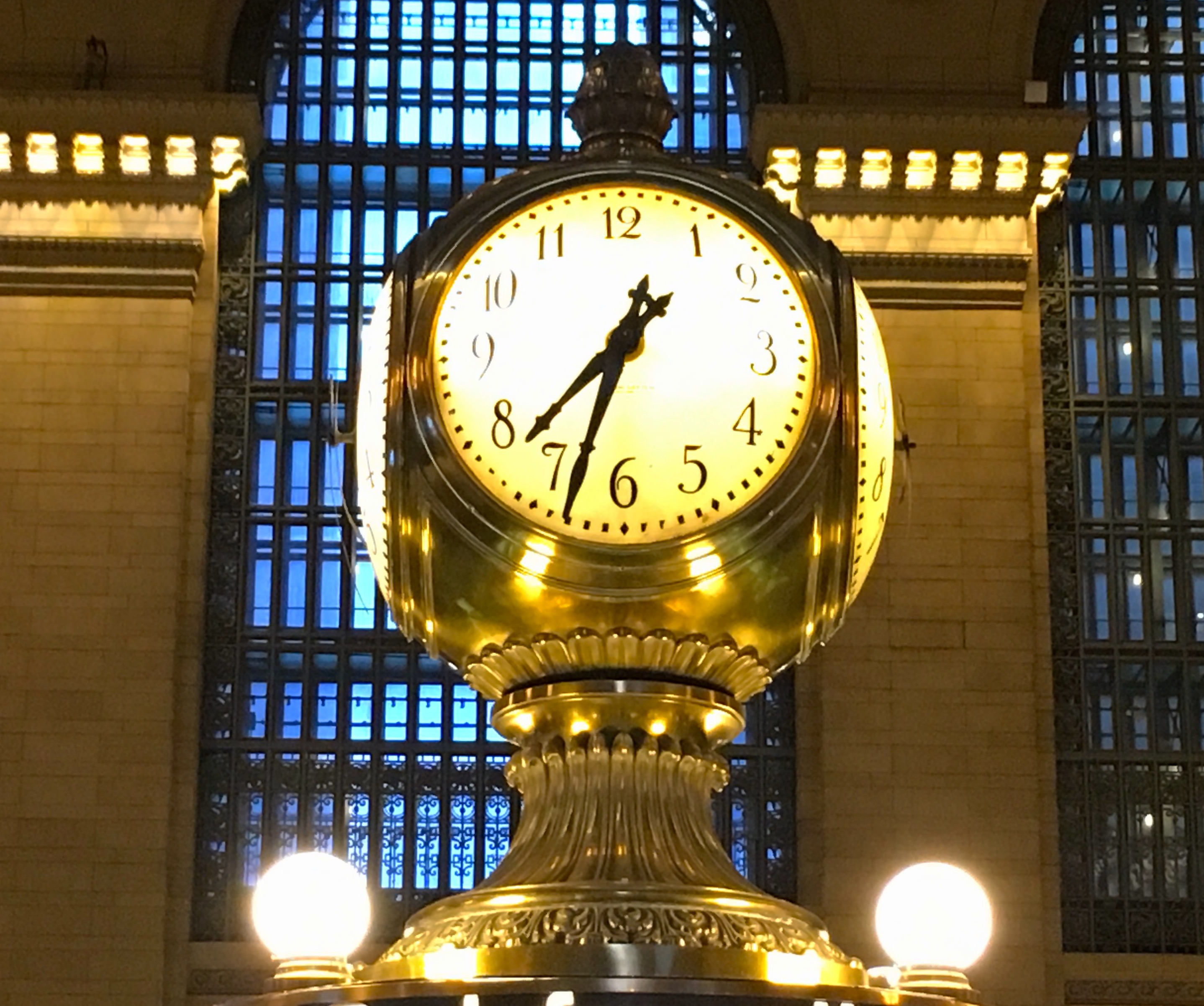 Tiffany clock Grand Central | Ephemeral 